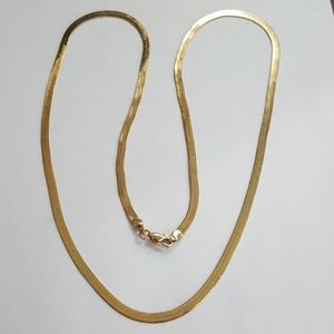 Gold necklace